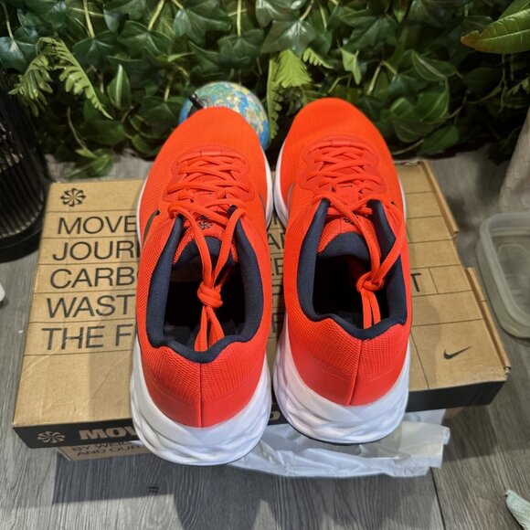 Nike Revolution 6 NN Men\'s Running Shoes Bright Crimson/Obsidian Size 12.5 4E main image 9